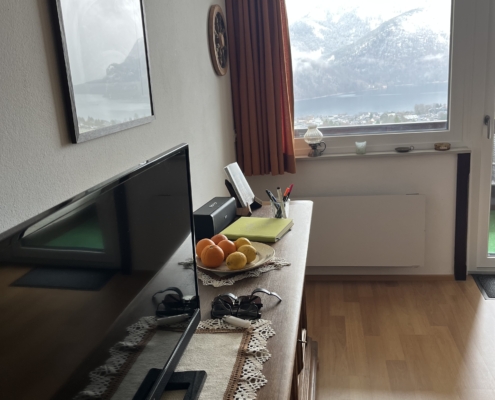 Wohnzimmer mit Ausblick